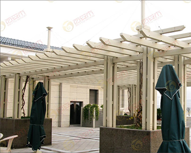 鄭州平頂山酒店花架圍欄